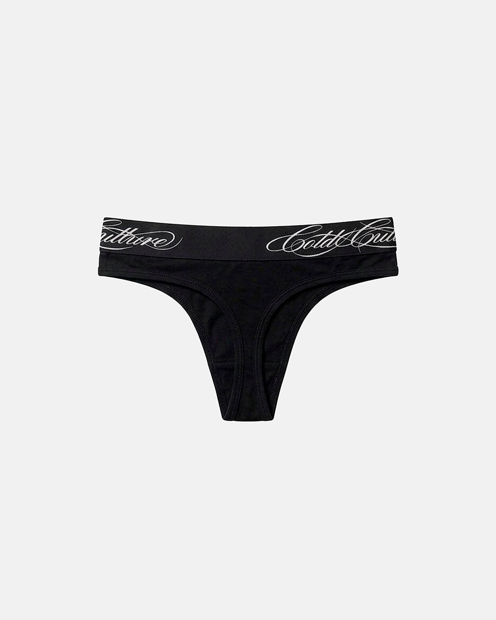 ICE THONG 2 PACK WHITE AND BLACK - Cold Culture #packshot