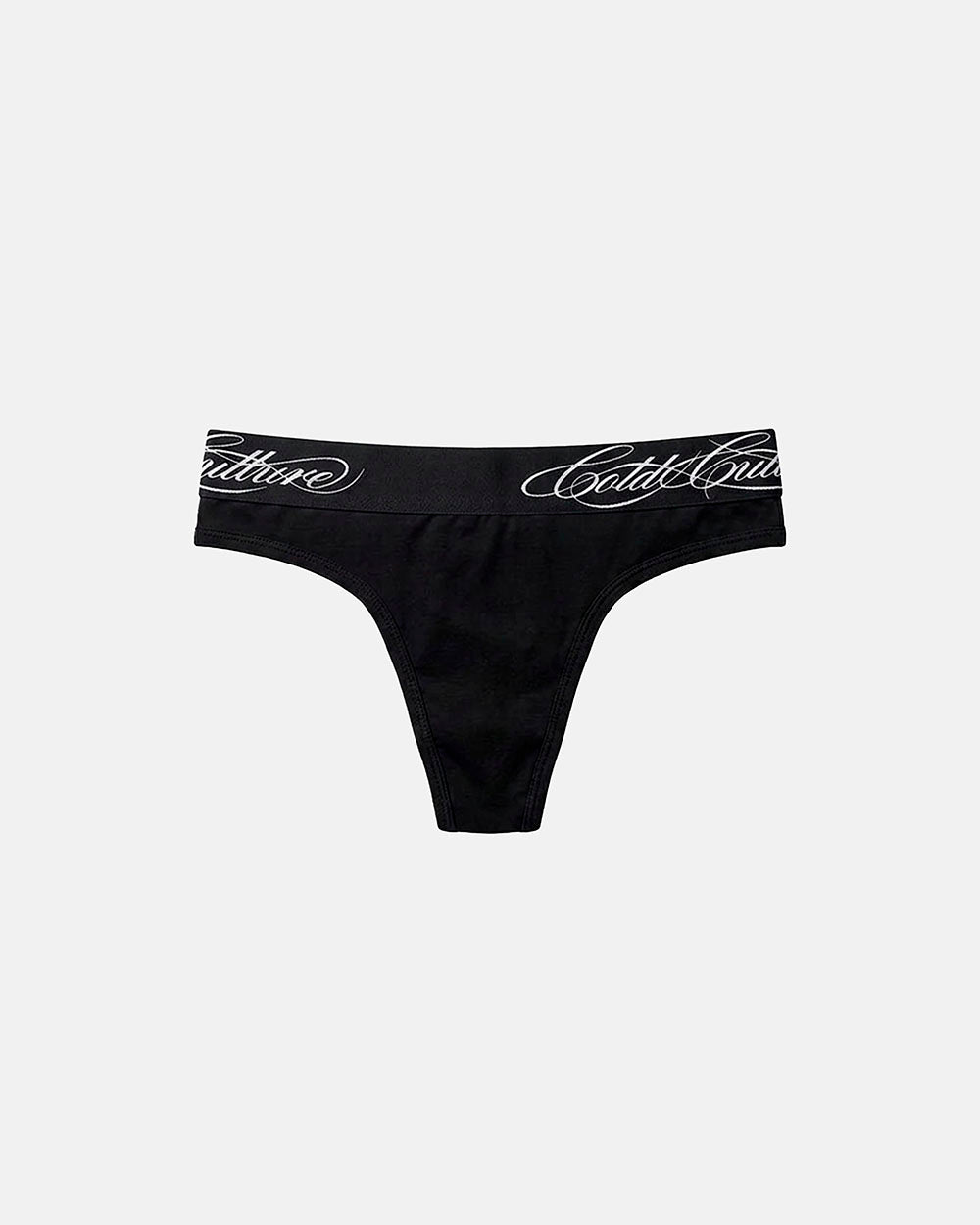 ICE THONG 2 PACK WHITE AND BLACK - Cold Culture #packshot