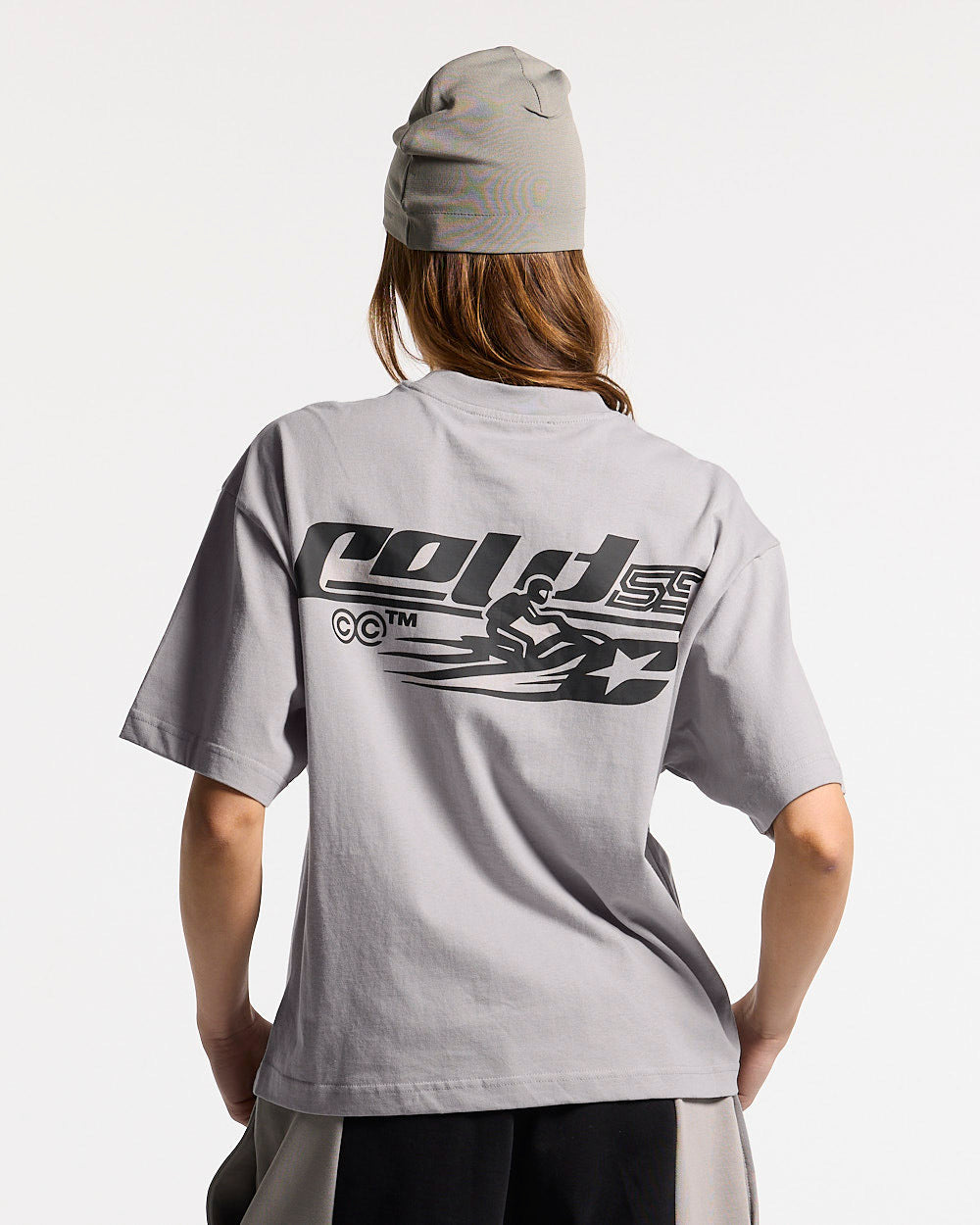 JET SKI TEE LIGHT GREY