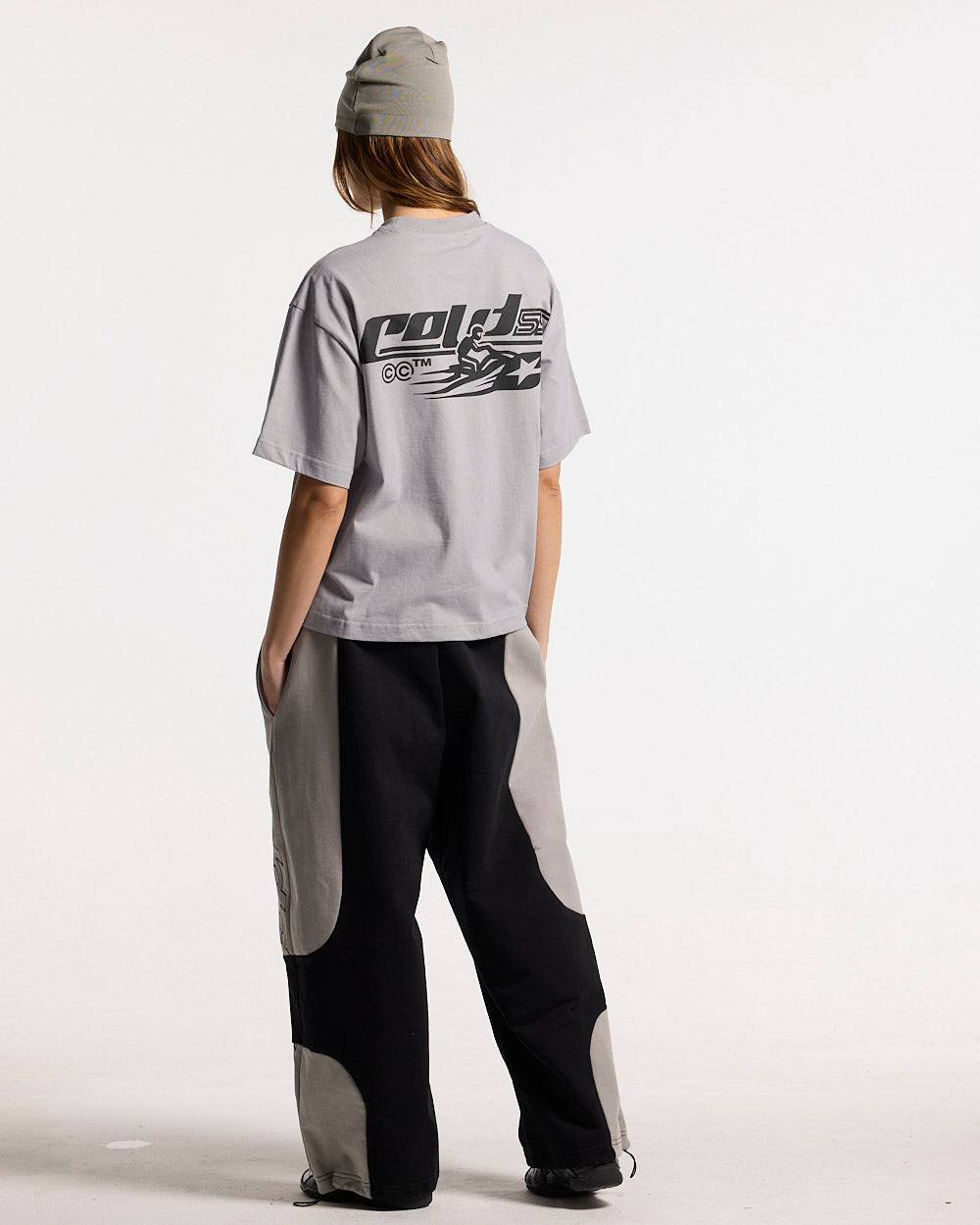 JET SKI TEE LIGHT GREY