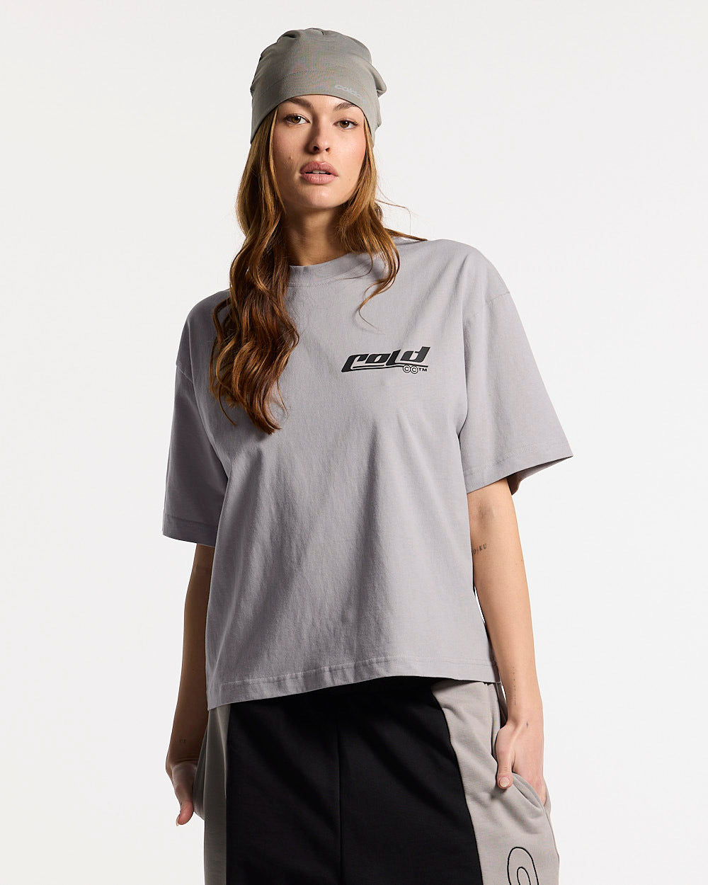 JET SKI TEE LIGHT GREY