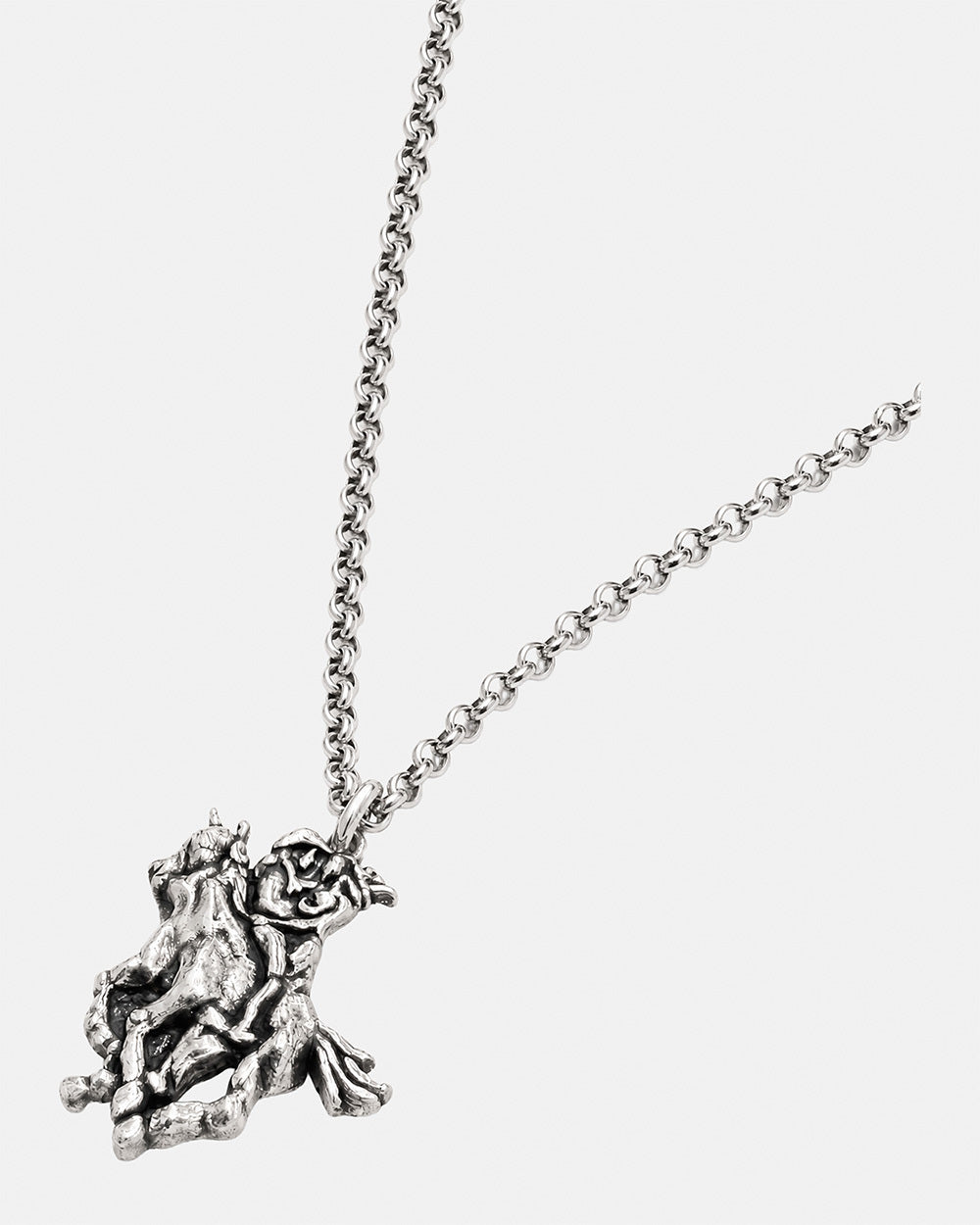 KNOTTY PENDANT SILVER
