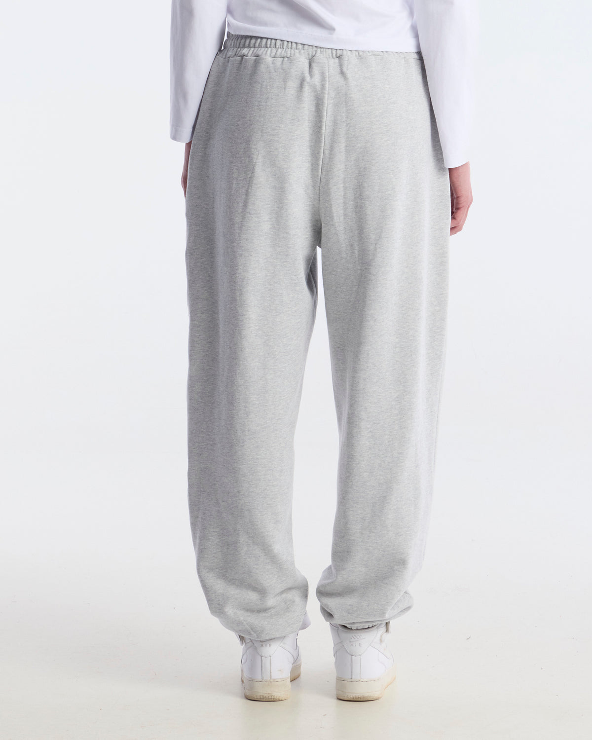 VERTICAL SWEATPANTS HEATHER GREY
