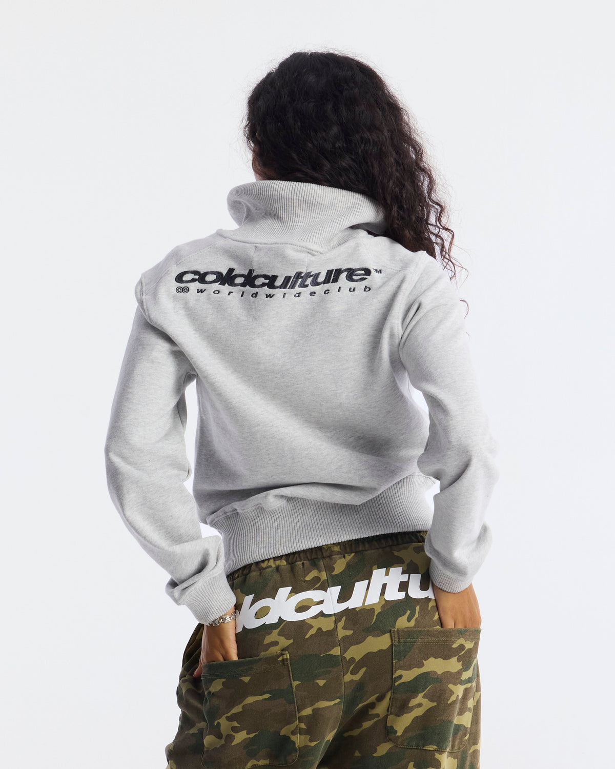 FIVE ZIP JACKET HEATHER GREY