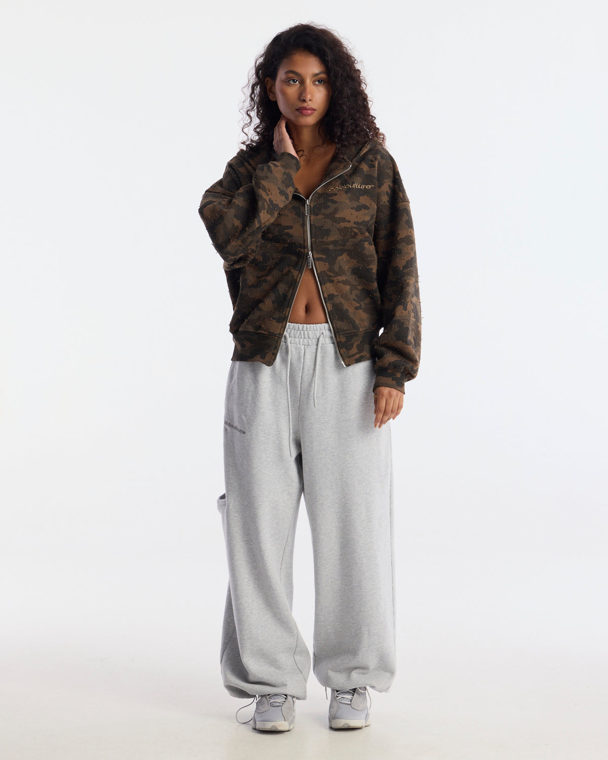 LEAD ZIP HOODIE CAMO