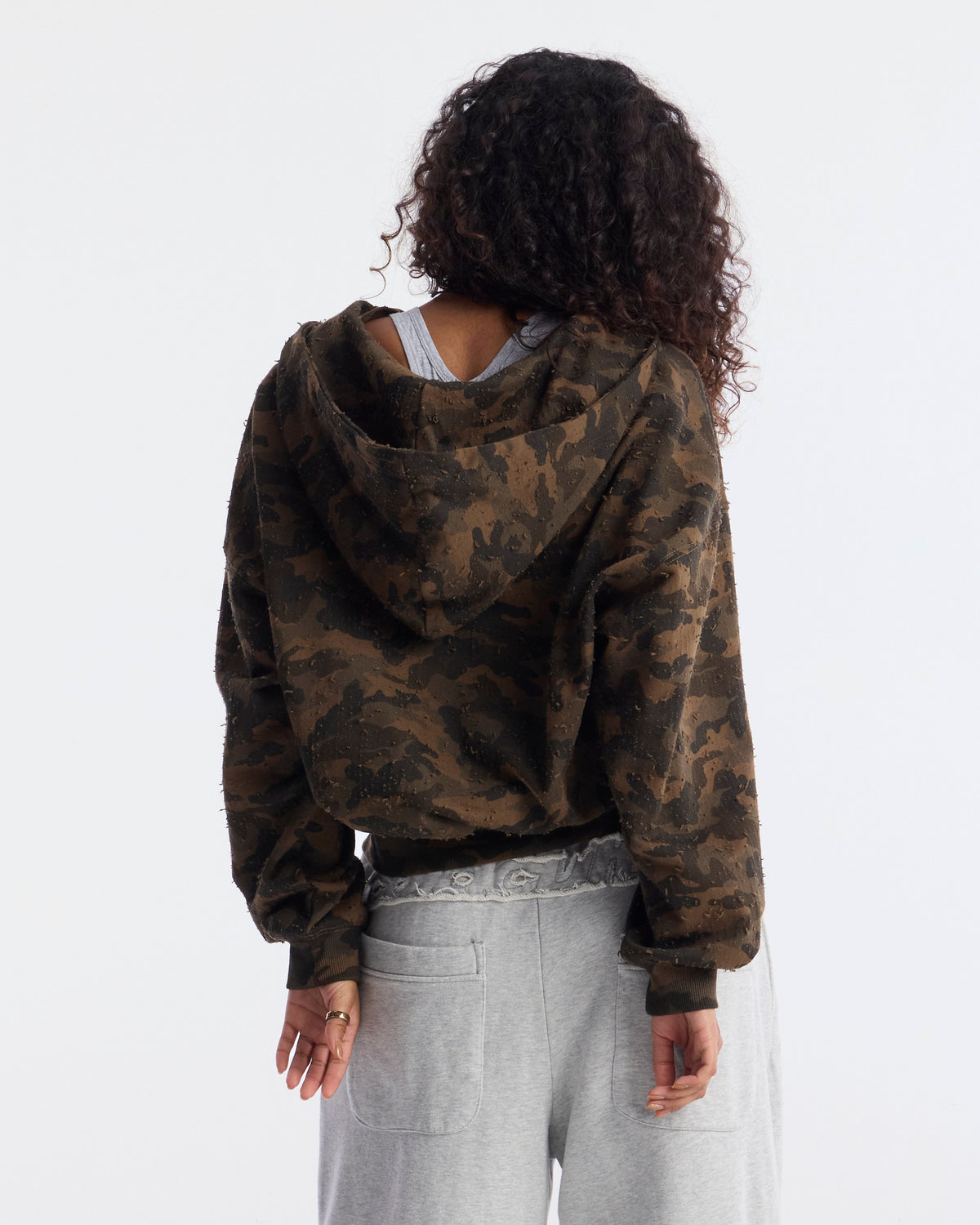 LEAD ZIP HOODIE CAMO
