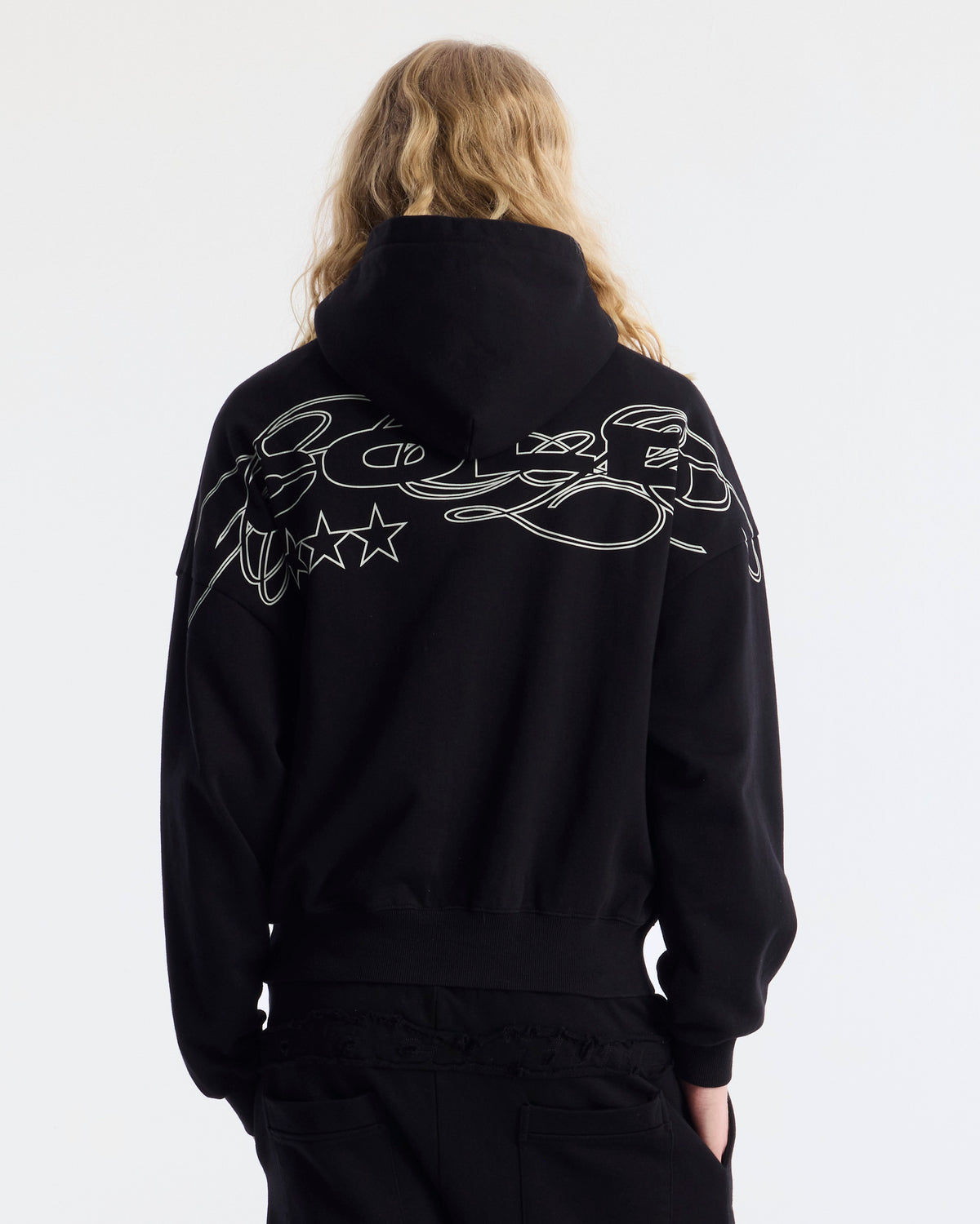 WILD LEOPARD HOODIE BLACK - Cold Culture #man
