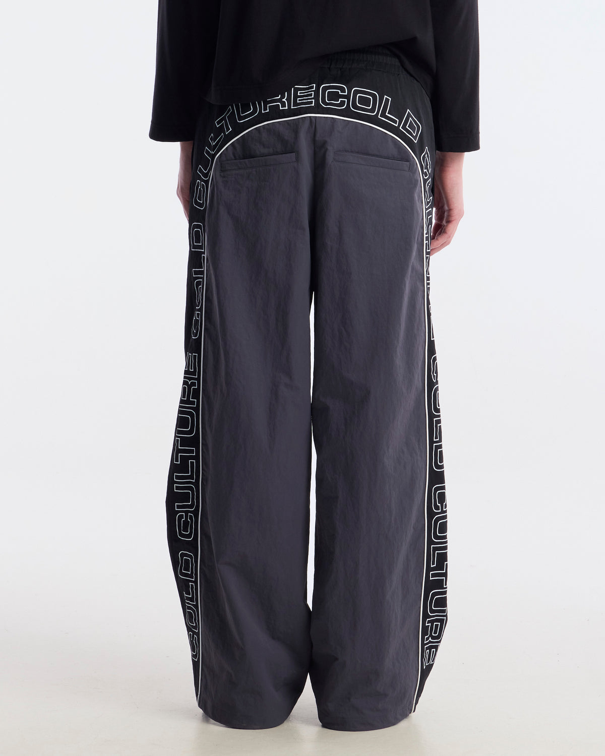 OVERCUT SWEATPANTS BLACK