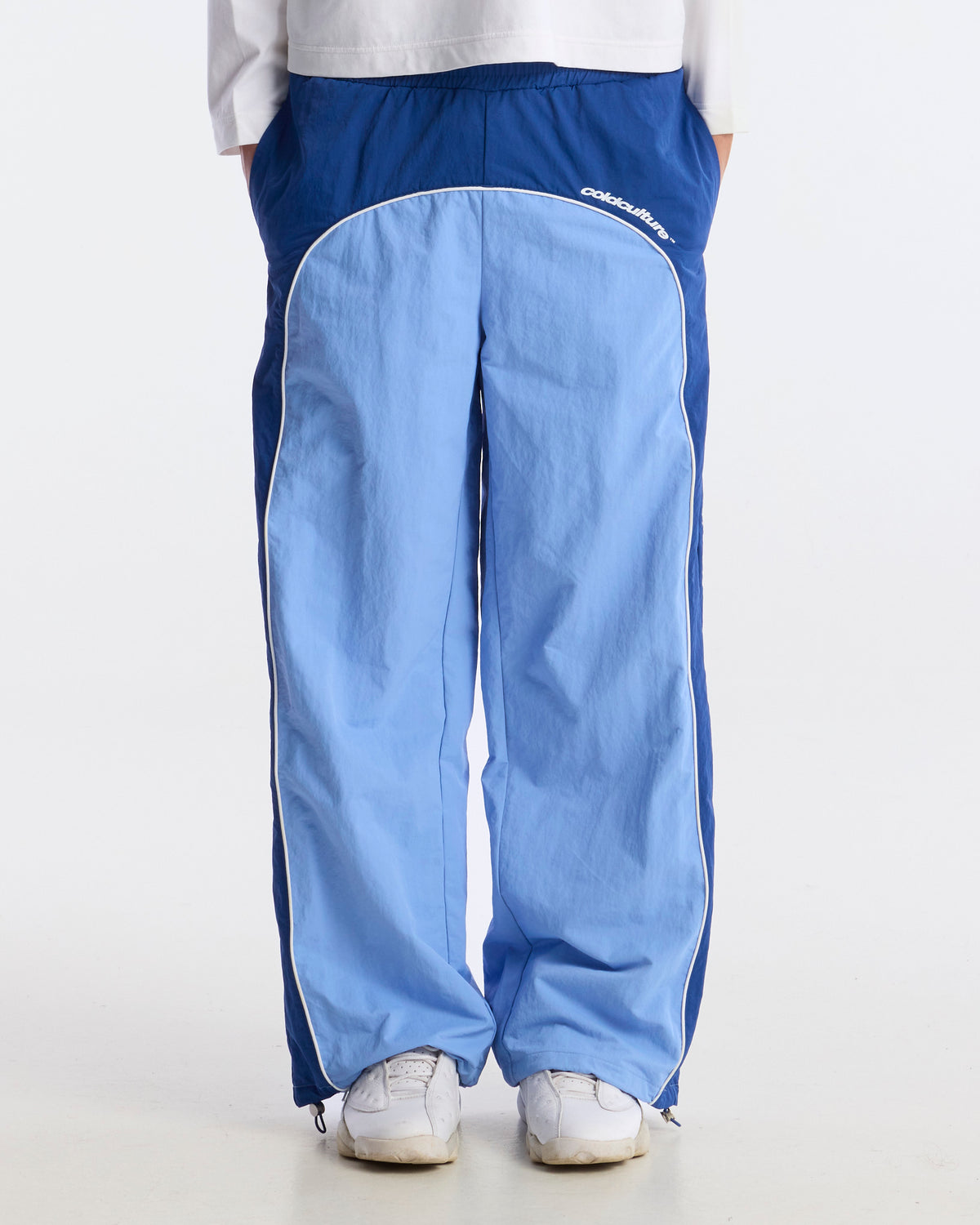 OVERCUT SWEATPANTS BLUE