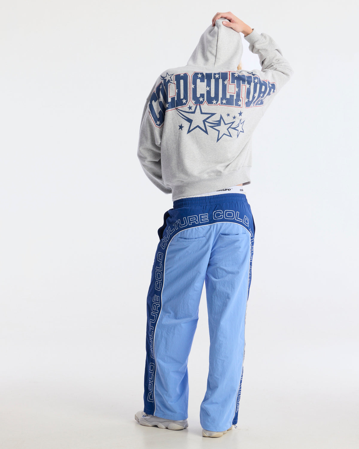 FOURTH OF JULY HOODIE HEATHER GREY