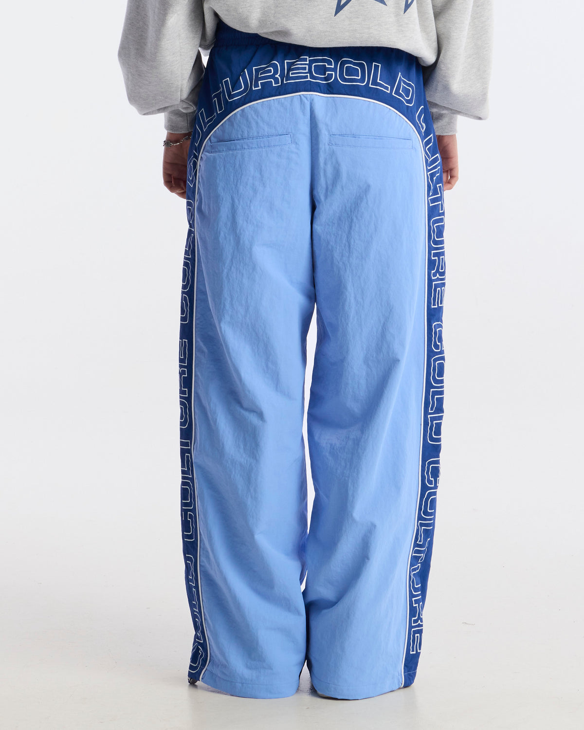 OVERCUT SWEATPANTS BLUE