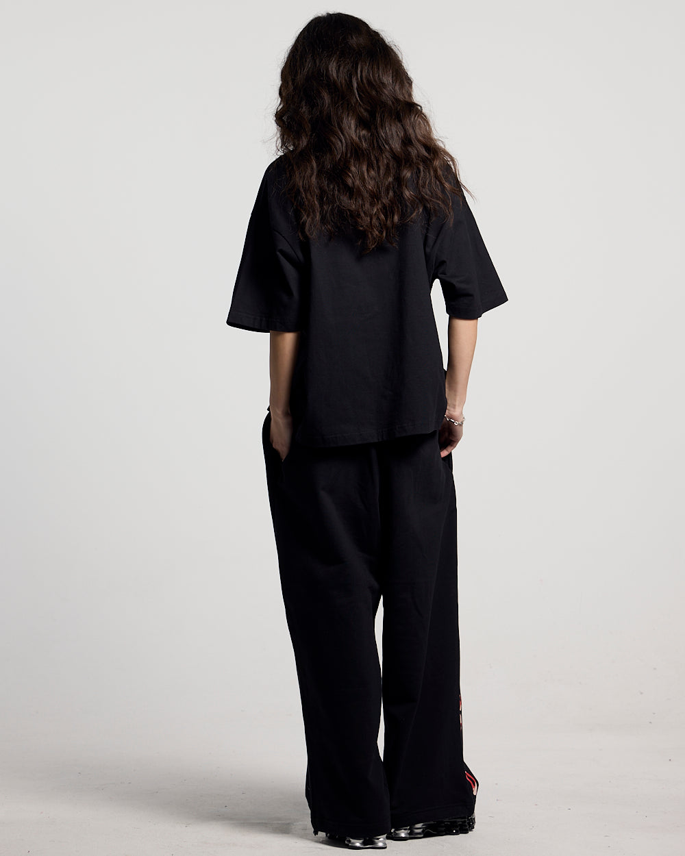 WILD CAMO SWEATPANTS BLACK