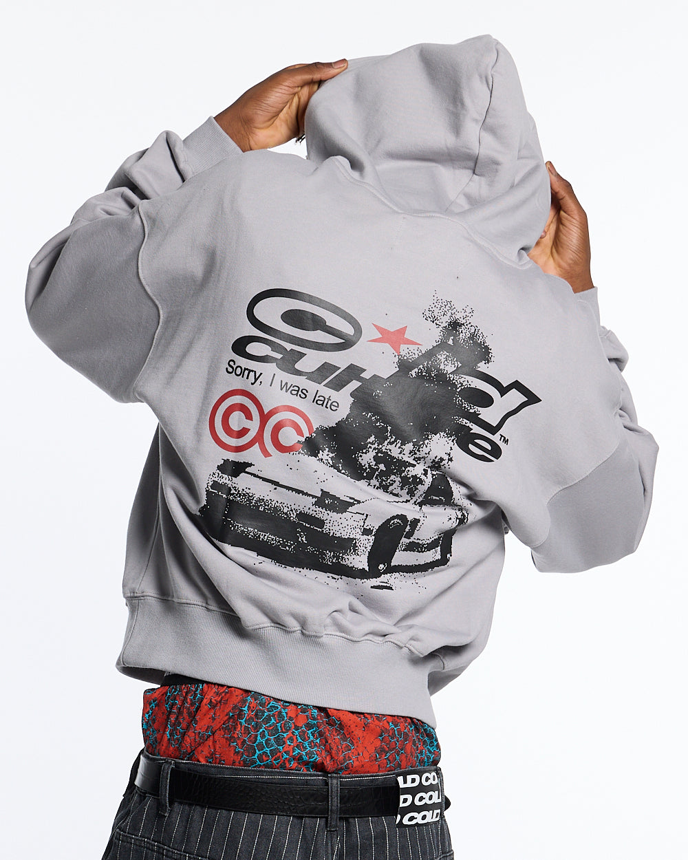 LATE HOODIE GREY