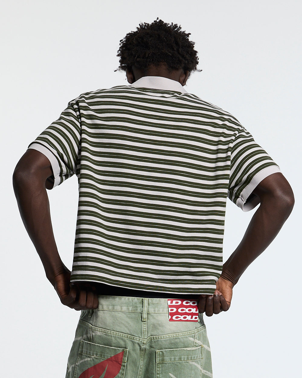 COURT FIELD KNIT POLO GREEN