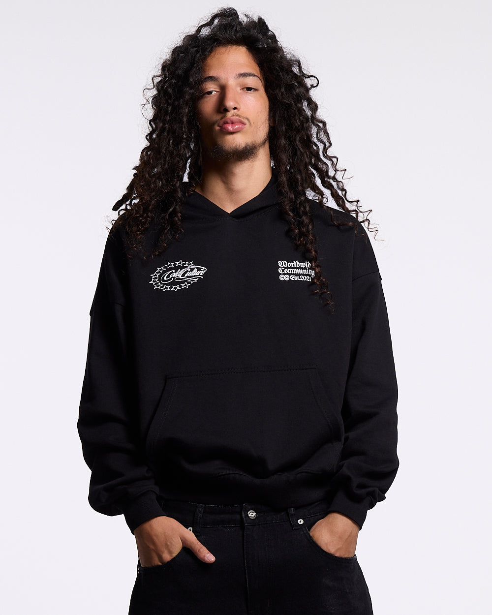 WOLFY HOODIE BLACK