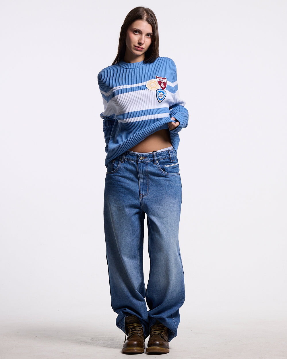CARTER KNIT BLUE