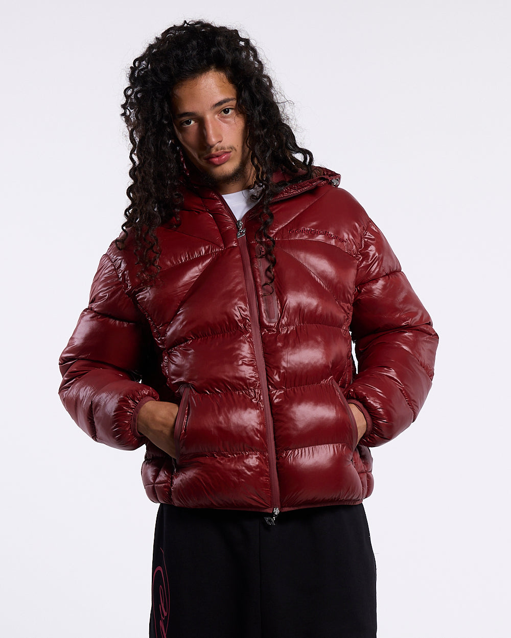 CLOUD ARMOUR PUFFER BURGUNDY
