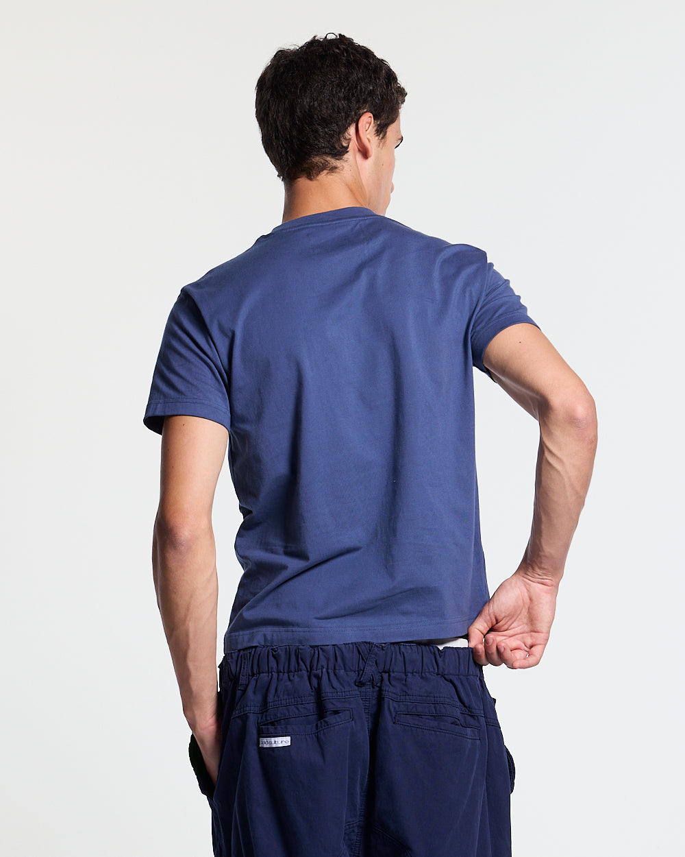 LOOPING TEE BLUE