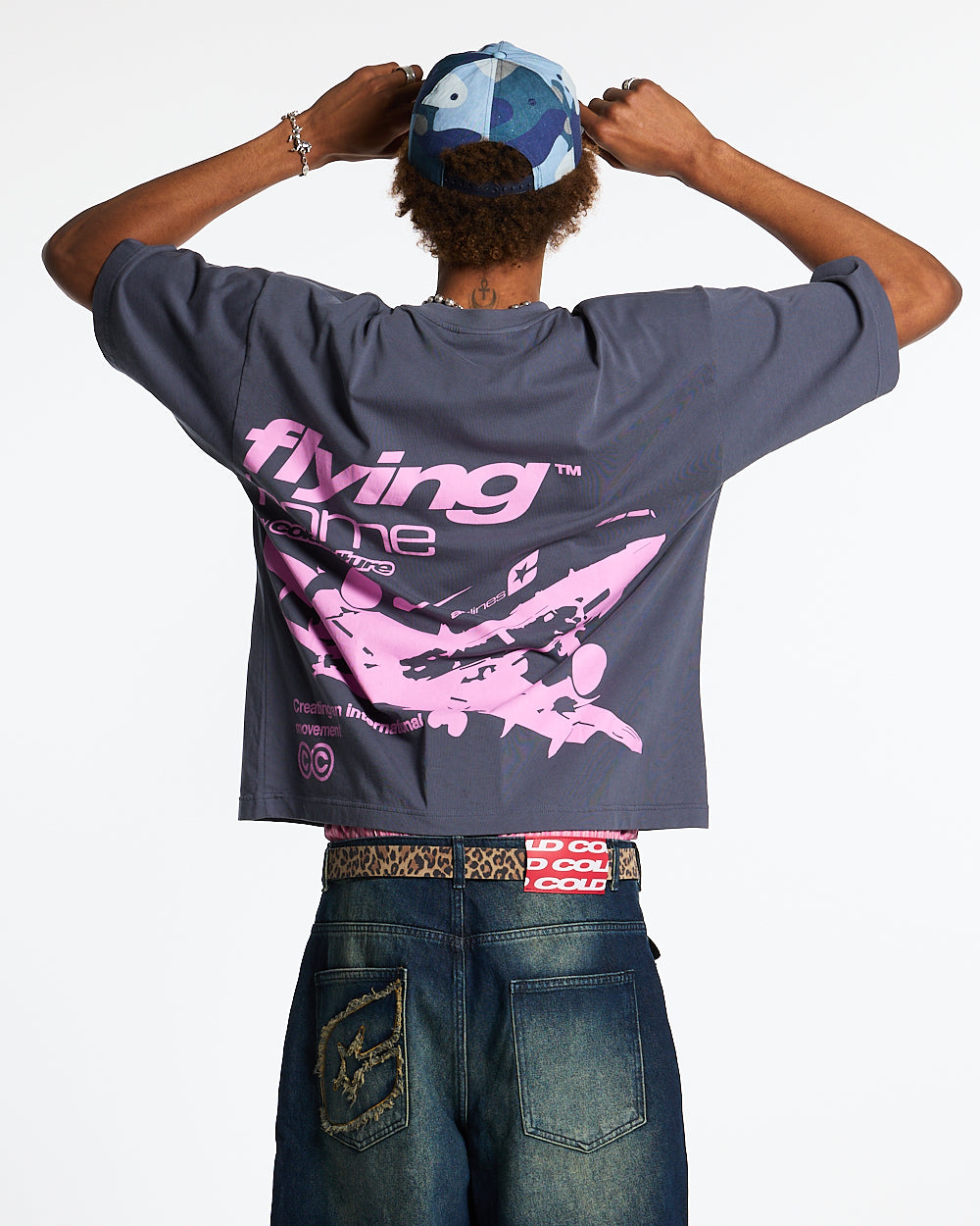 FLYING HOME TEE INDIA INK