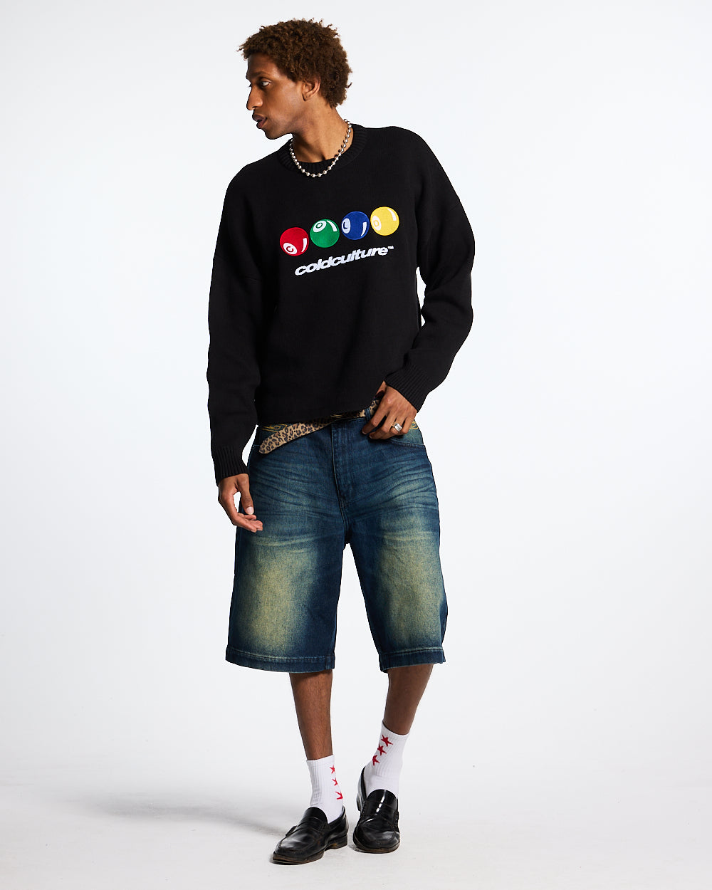 POOL KNIT BLACK