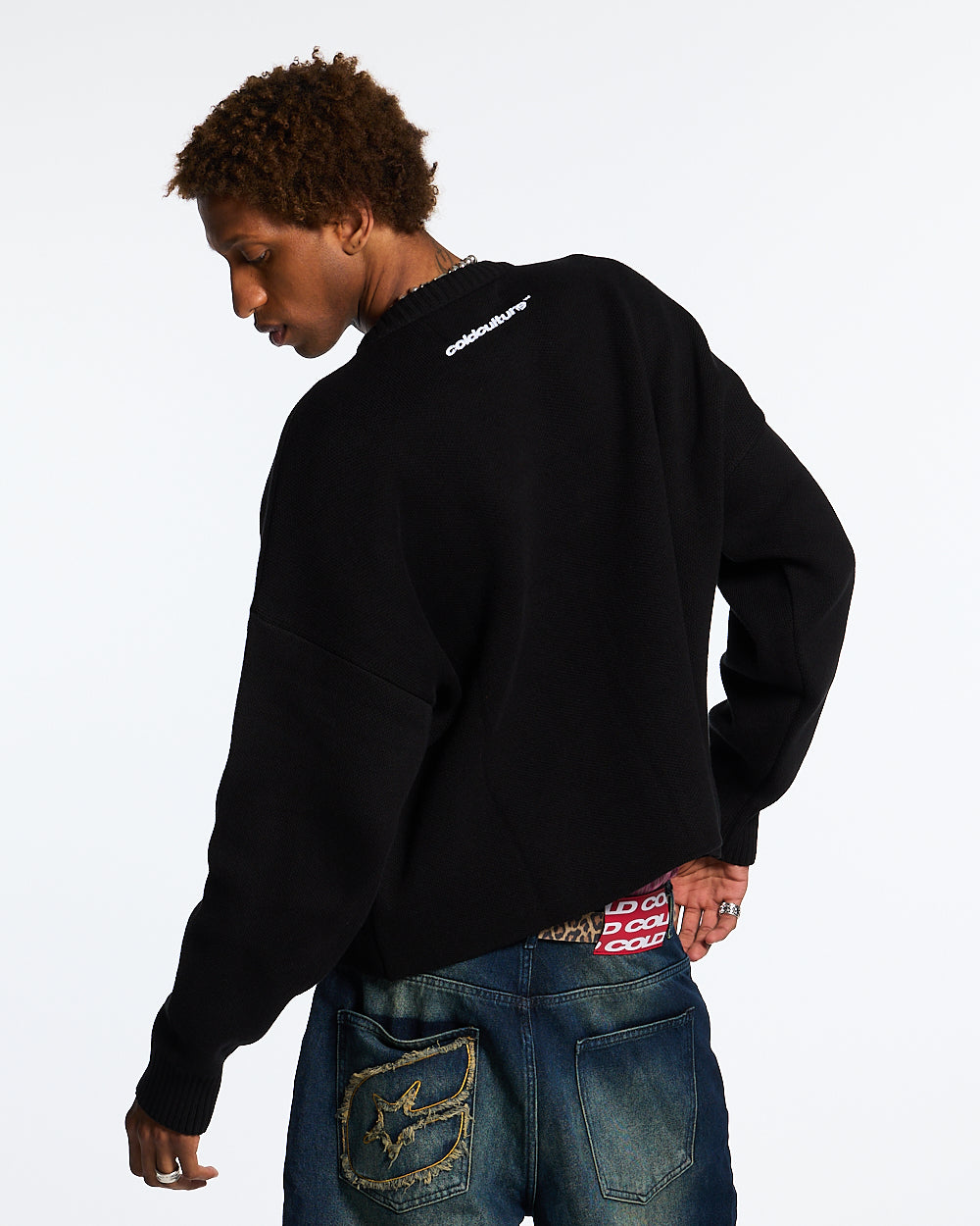 POOL KNIT BLACK