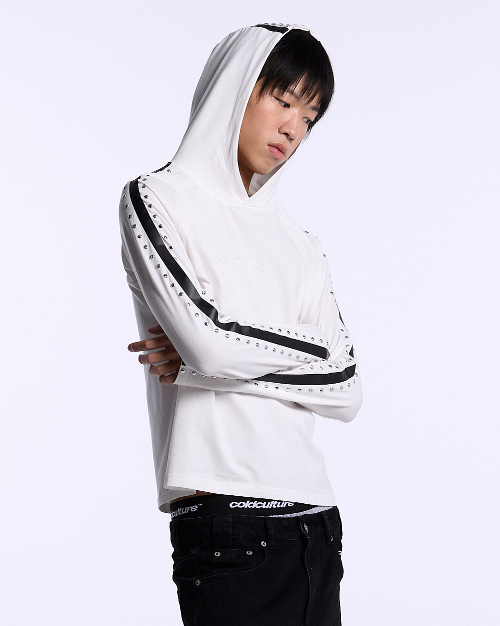 GEAR-LINK HOODIE LONGSLEEVE OFF-WHITE