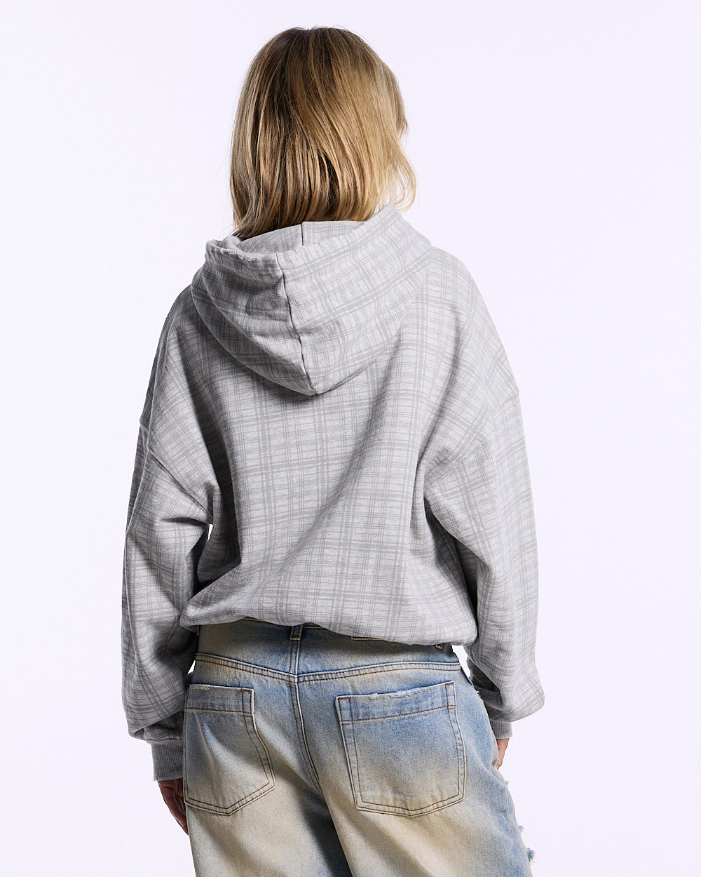 NOVEL HOODIE HEATHER GREY - Cold Culture #woman