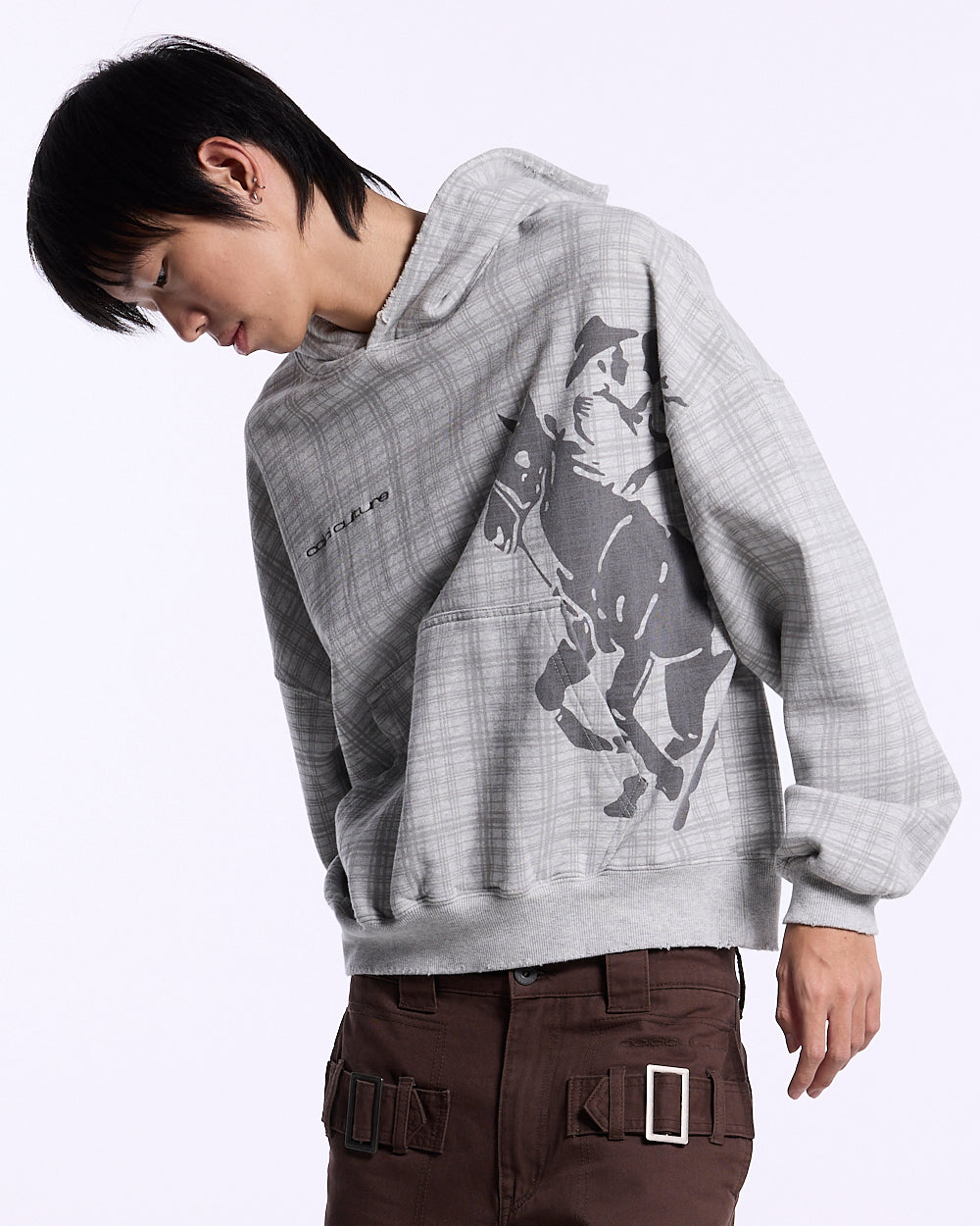 NOVEL HOODIE HEATHER GREY