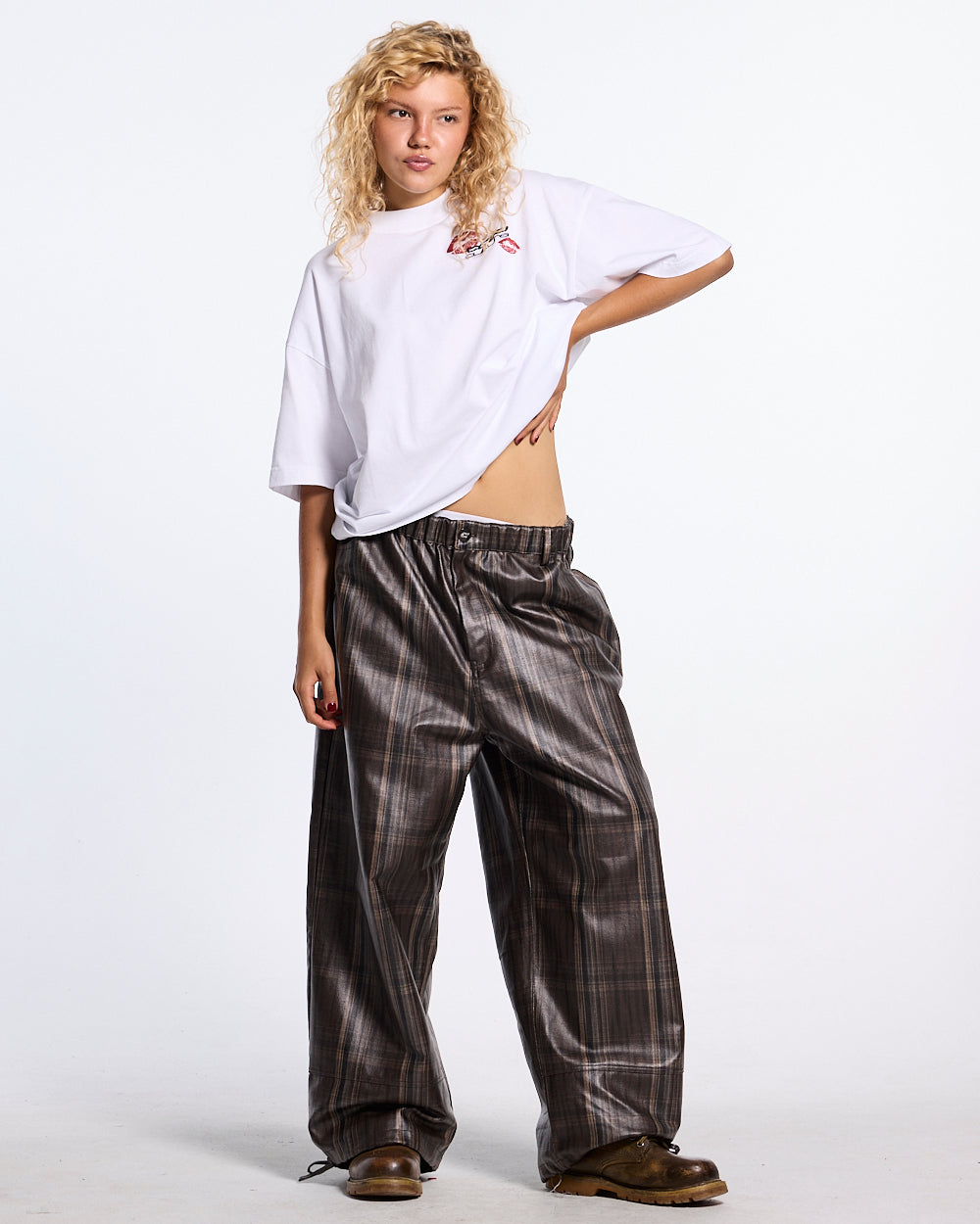 CLUB PANTS BROWN
