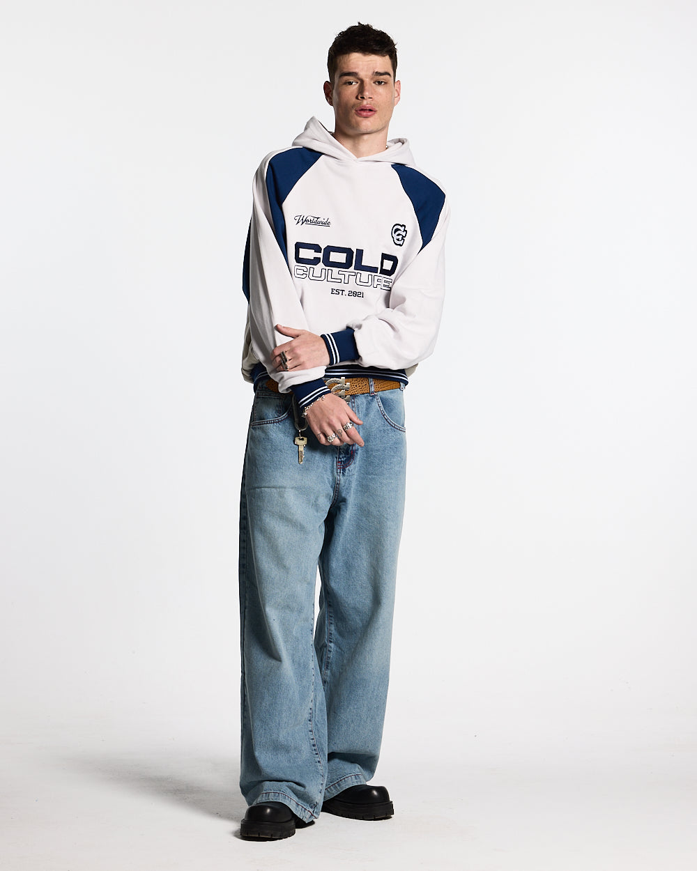 COWBOY V1 PANTS BLUE DENIM