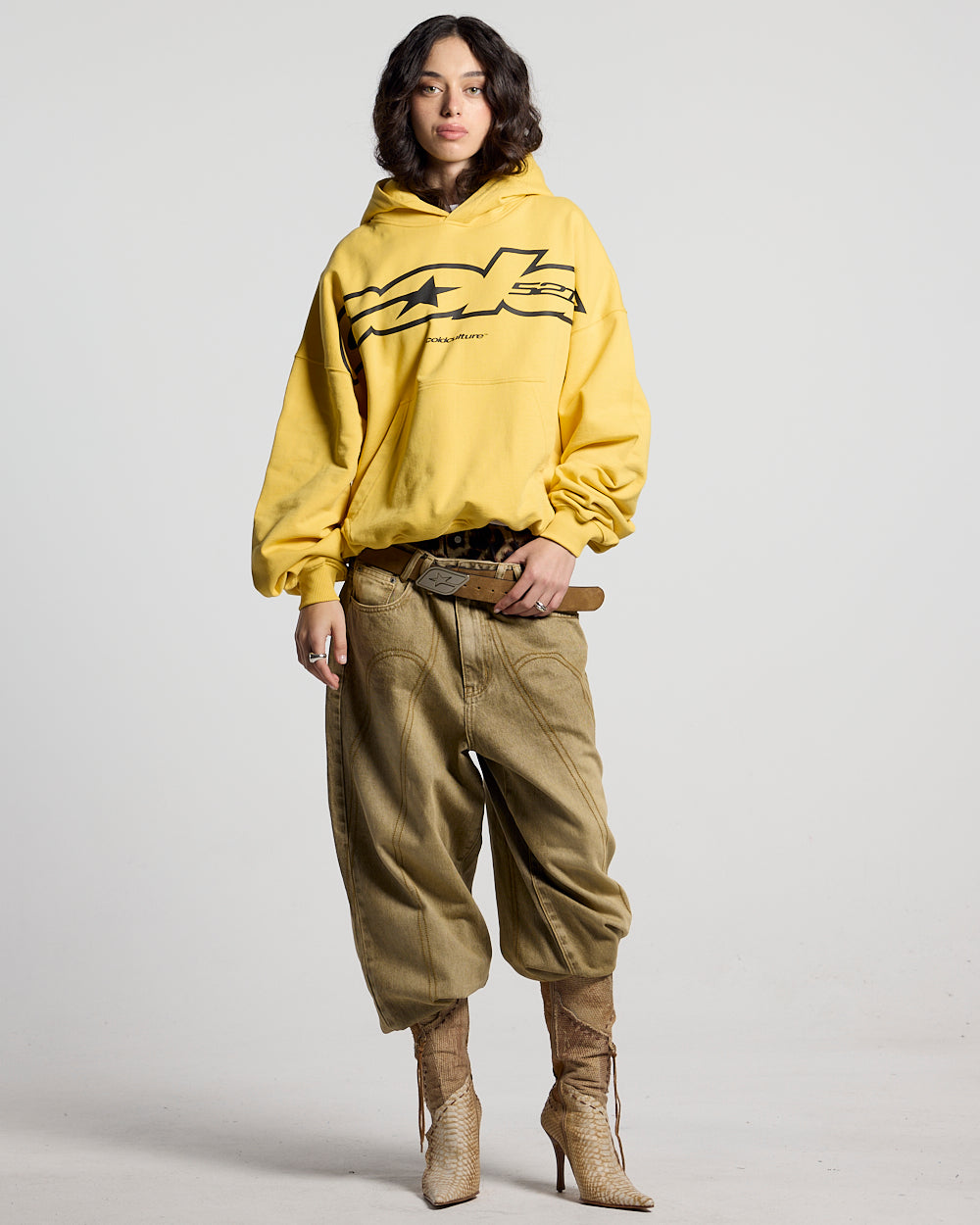 COLD 521 HOODIE YELLOW