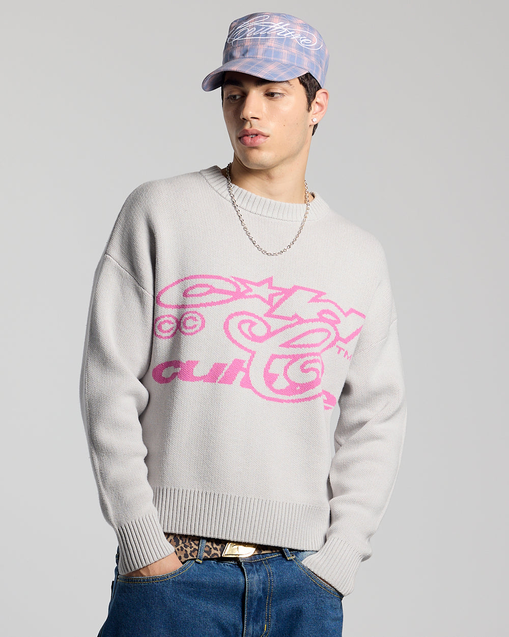 NO RULES KNIT GREY