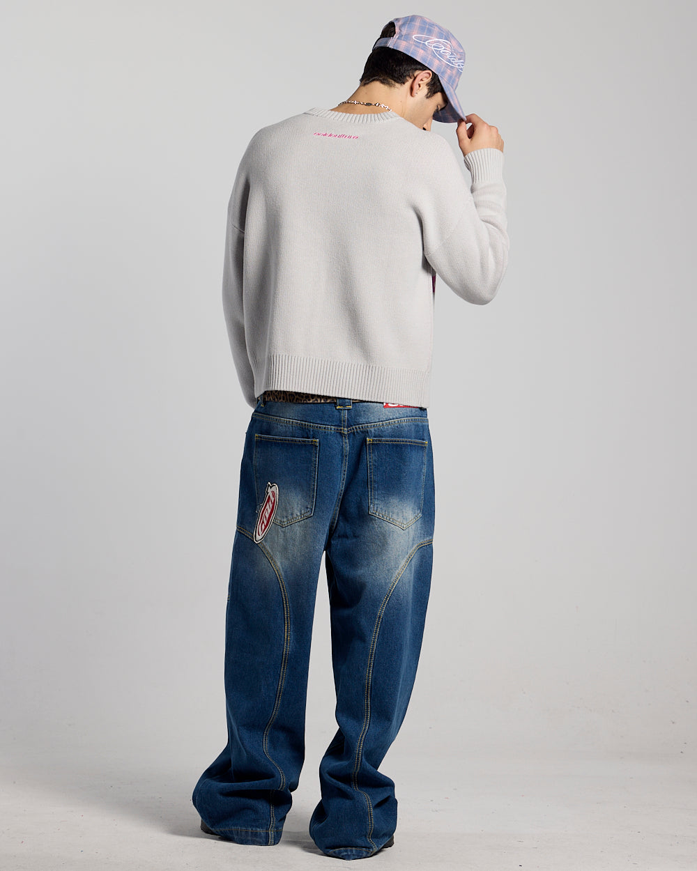 NO RULES KNIT GREY