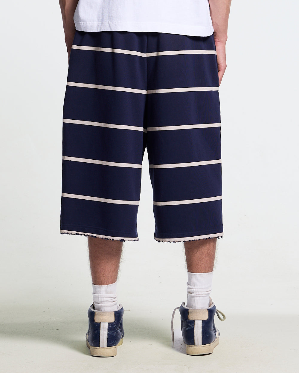STALLION SHORT SWEATPANTS NAVY