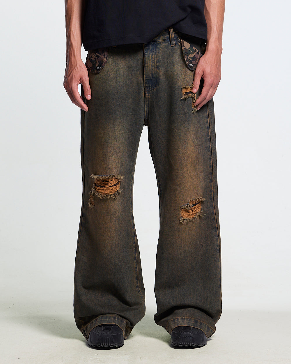 TORN V3 PANTS BLACK