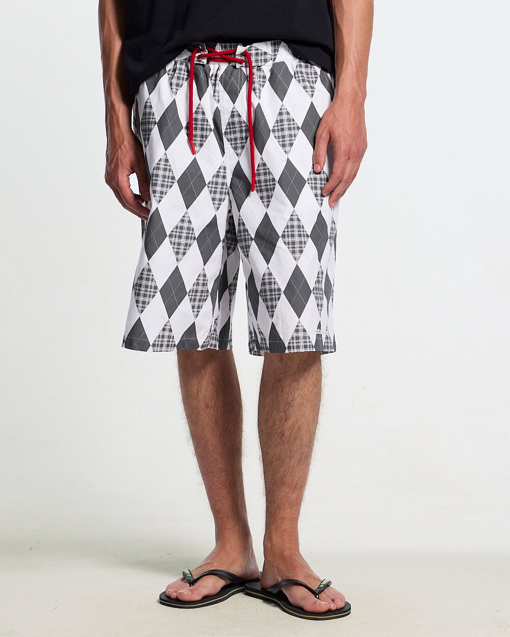 PREPPY SWIMSHORTS WHITE