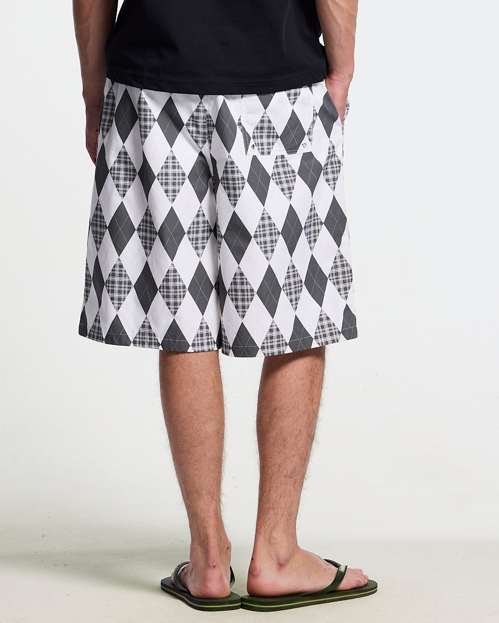 PREPPY SWIMSHORTS WHITE