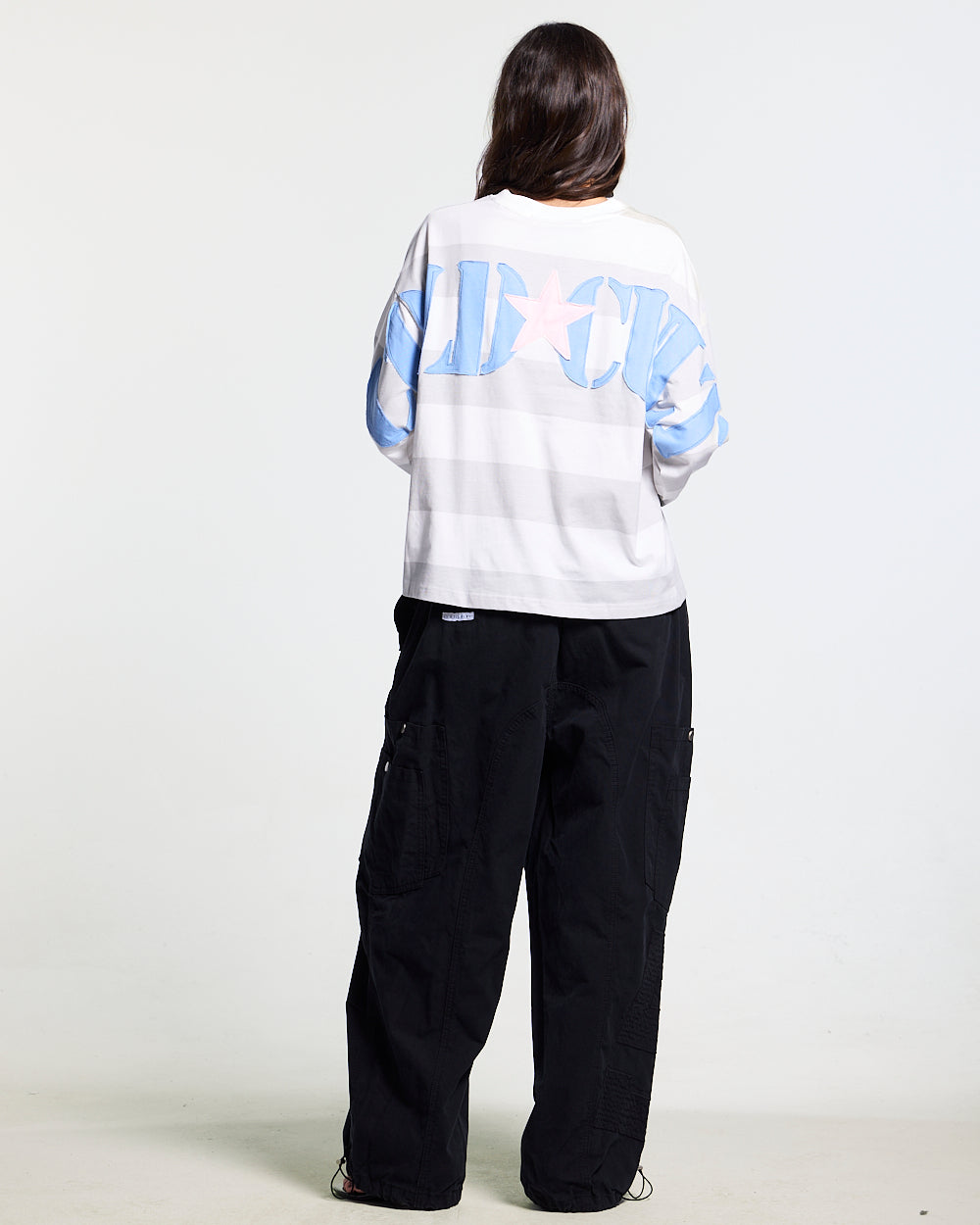 NORTH STARS LONGSLEEVE WHITE