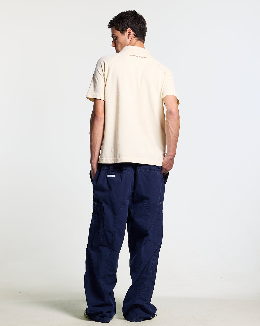 GOTHIC DISTRESSED POLO BEIGE