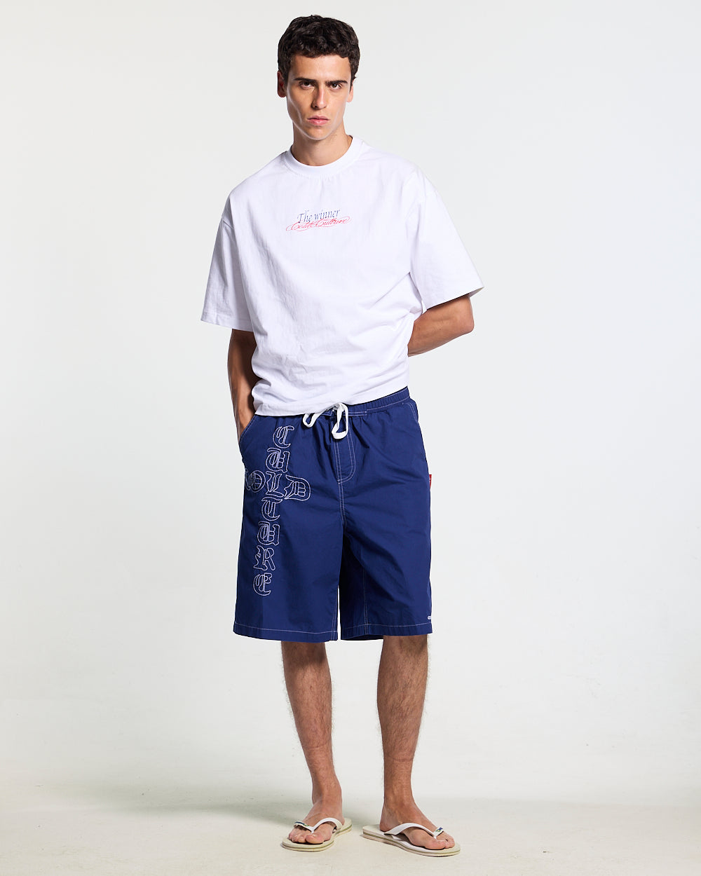 CROSSED SWIMSHORTS BLUE