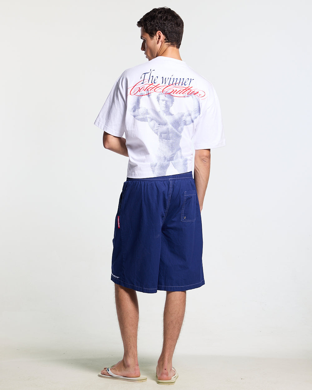 CROSSED SWIMSHORTS BLUE