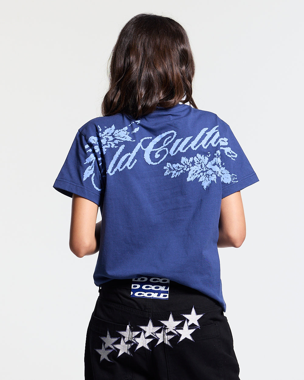 BLOOM TEE NAVY