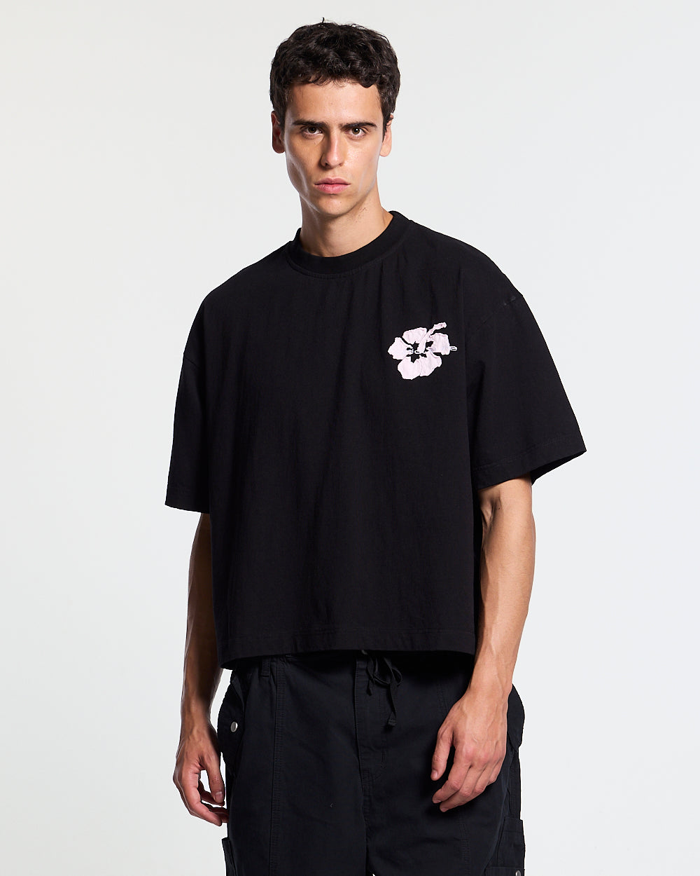 TROPICAL FEVER TEE BLACK