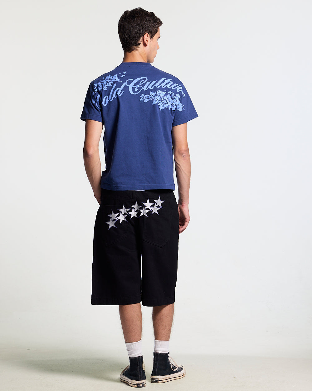 BLOOM TEE NAVY