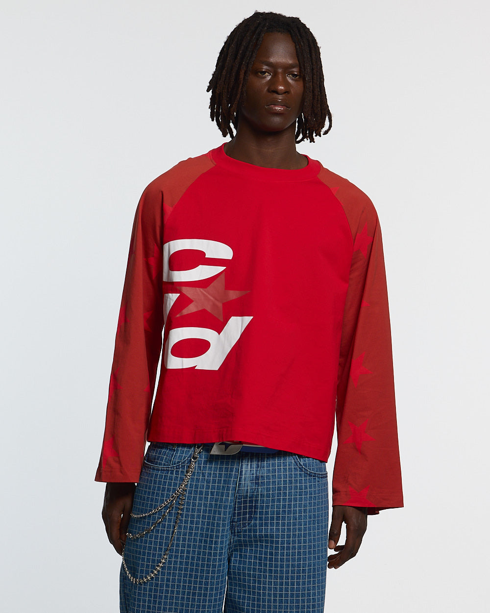 CONSTELLATION LONGSLEEVE RED & BURGUNDY