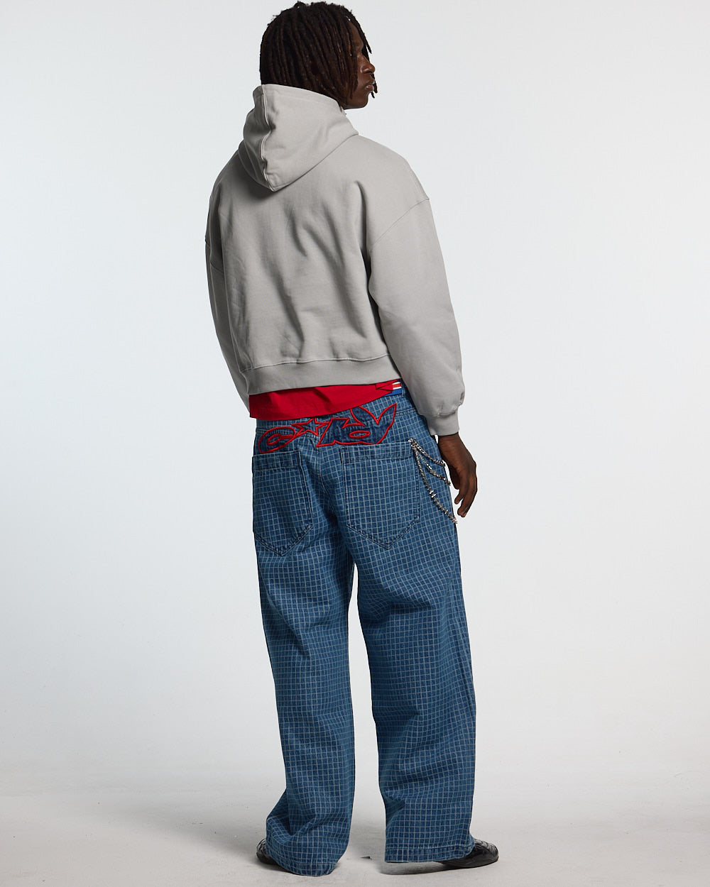 ON ROAD HOODIE GREY & GREEN