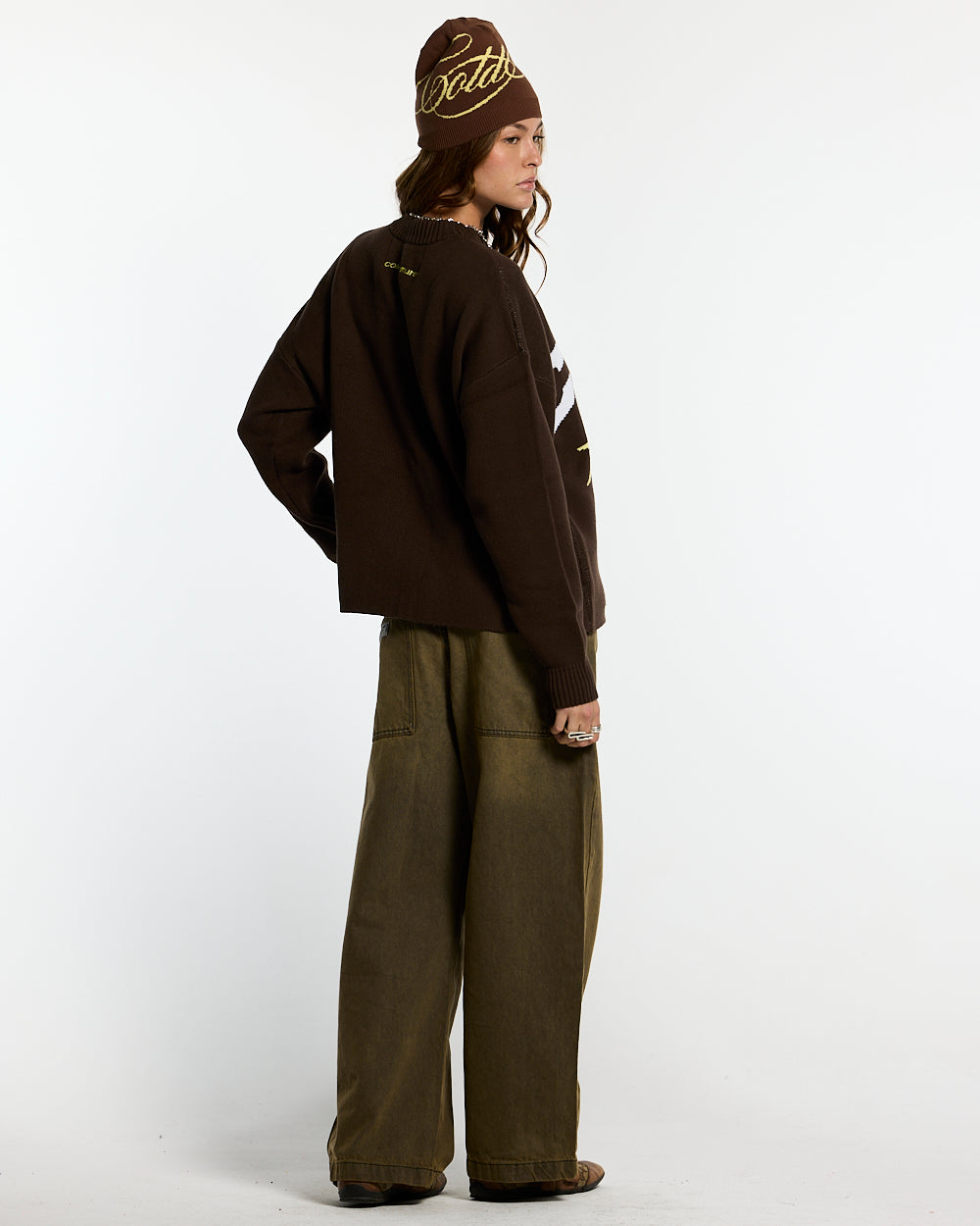DAILY KNIT BROWN