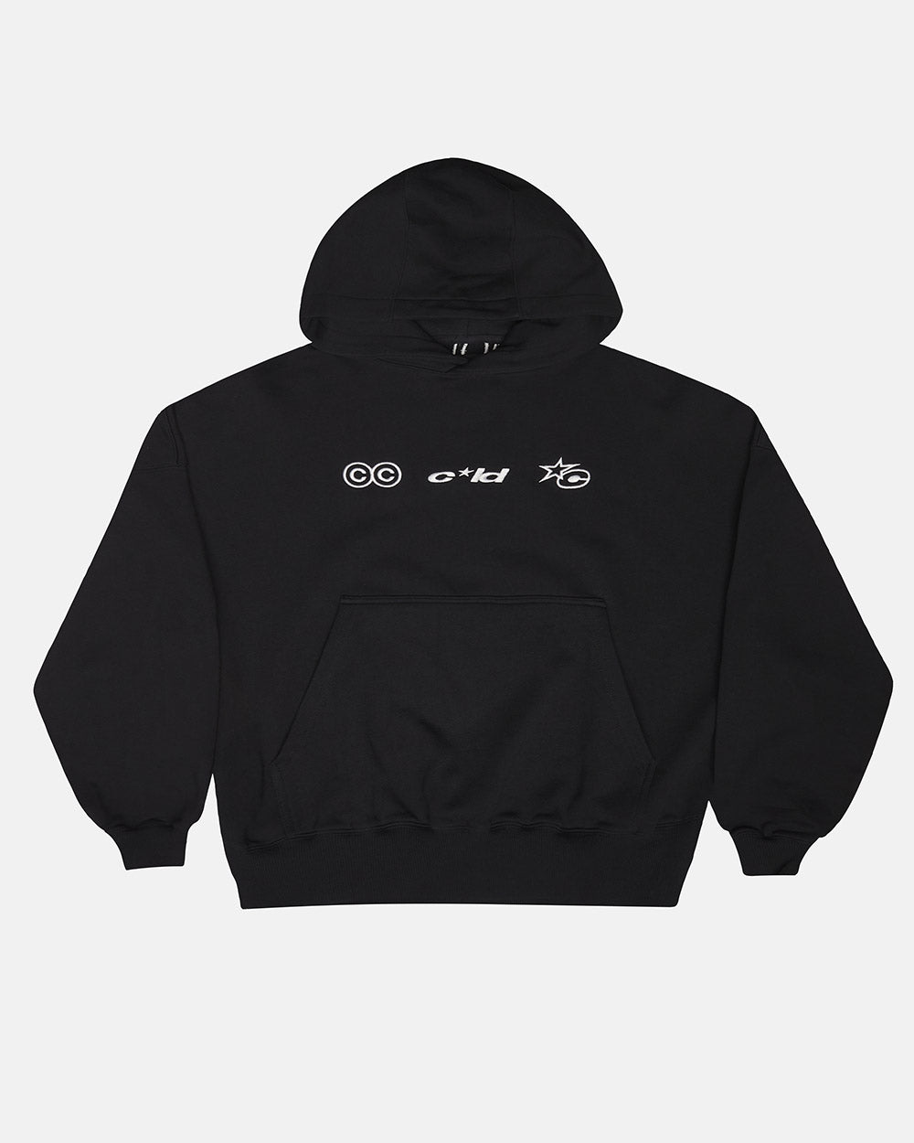 VERTICAL HOODIE BLACK
