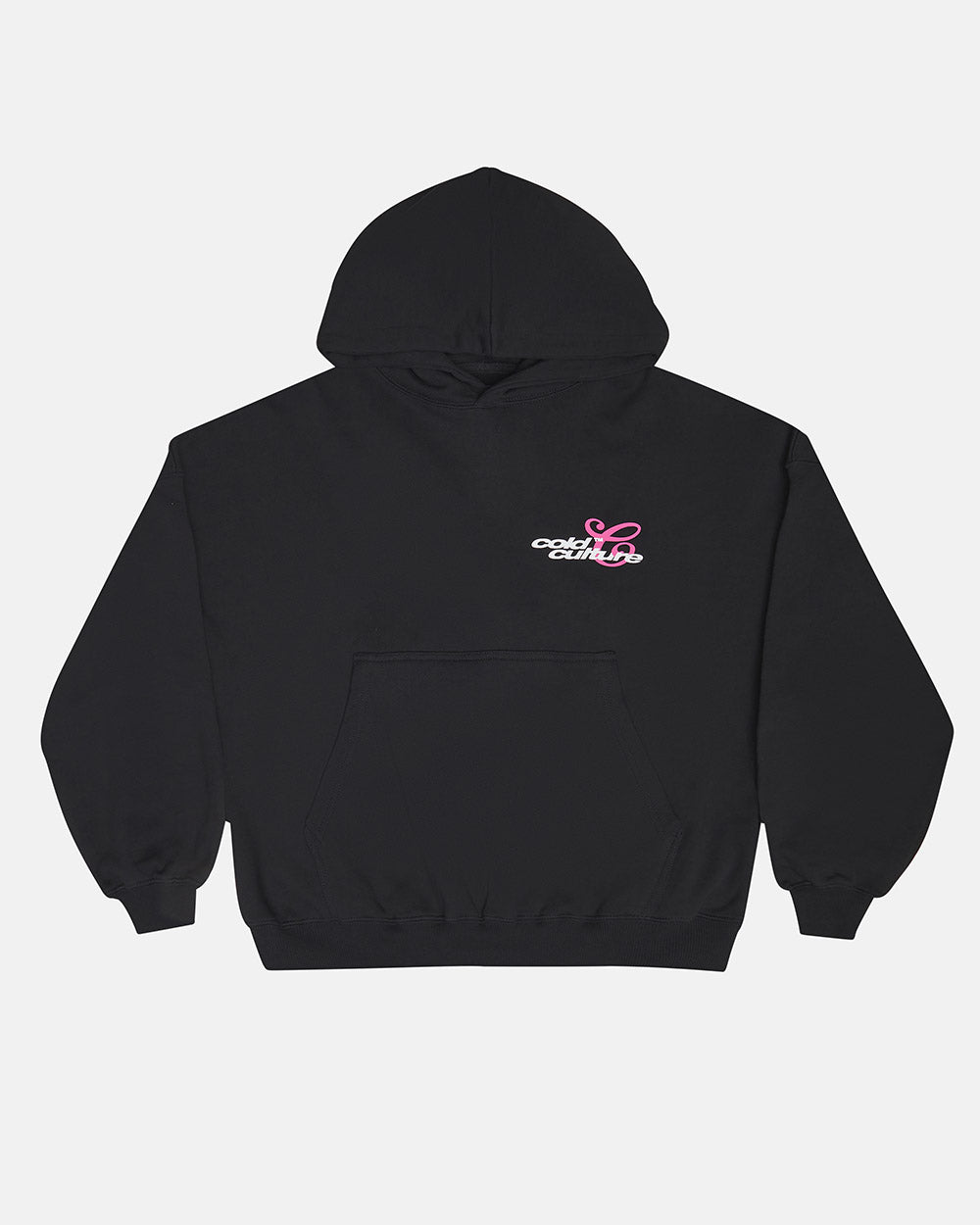 KISS THE BUNNY HOODIE BLACK