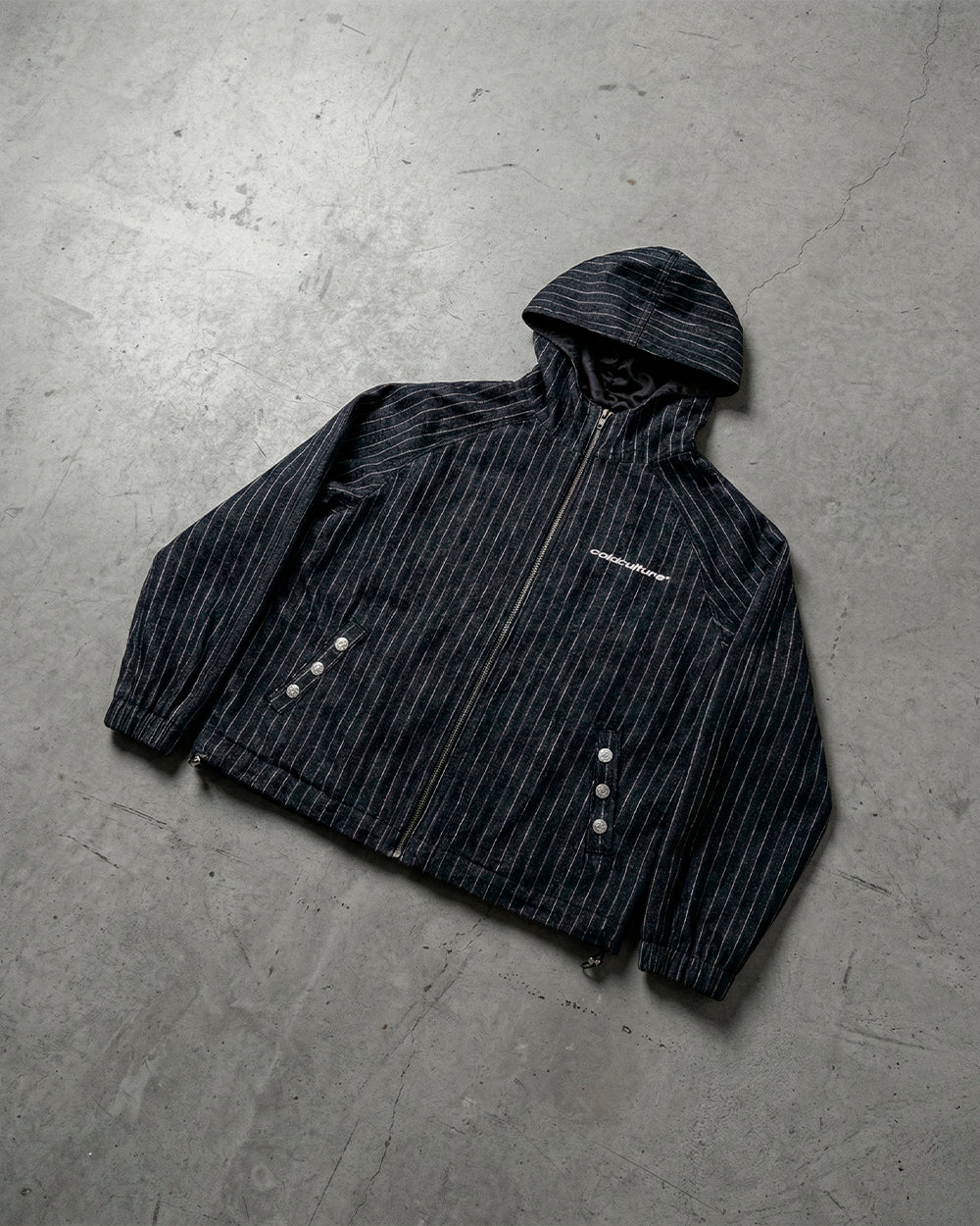 STRIPES CASINO JACKET NAVY